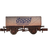 2F-071-133 N Gauge 7 Plank Dapol Present Logo Weathered