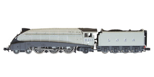 2S-008-013 A4 Valanced Silver King 2511 LNER Silver Grey