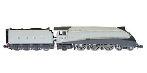 2S-008-013D A4 Valanced Silver King 2511 LNER Silver Grey DCC Fitted