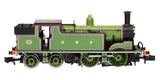 2S-016-006D N Gauge M7 0-4-4 SWR Lined Green 245 DCC Fitted