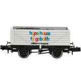 2F-071-116 N Gauge 7 Plank Hope House Charity Wagon