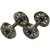4A-003-001 Wagon 8 Spoke (12.5mm) Wheels Pack 20 wheels on 10 axles