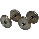 4A-010-001 Stanier 14mm Coach Wheels Pack 8 wheels on 4 axles