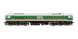 4D-005-007 OO Gauge Class 59 59002 MRL Green/Orange Alan J Day