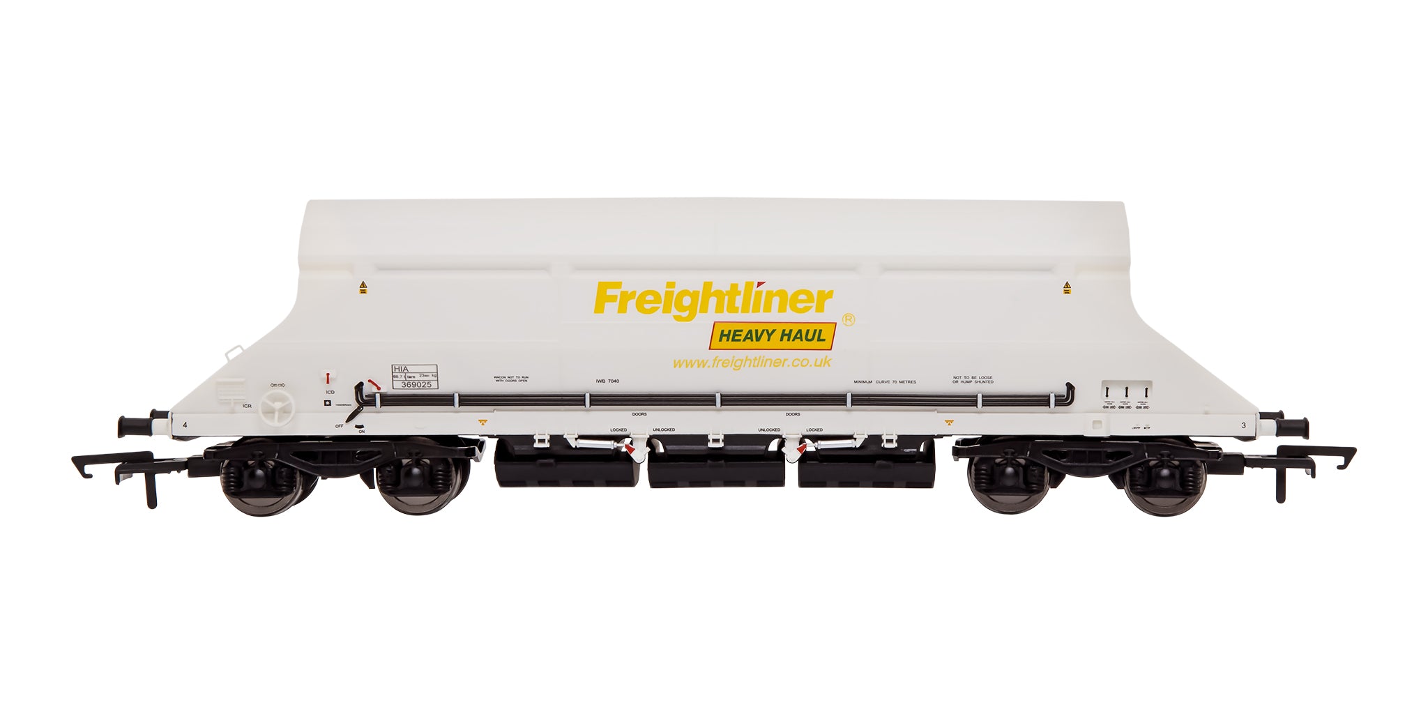4F-026-034 OO Gauge Freightliner White Limestone Hopper (Early Build) 369025