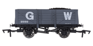 4F-051-057 OO Gauge 5 Plank Wagon 10' Wheelbase GWR 251250