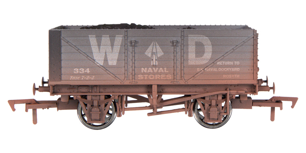 4F-071-117 OO Gauge 7 Plank W D Naval Stores 334 Weathered