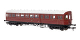 4P-004-001 GWR Autocoach 37 GWR Lined Crimson Lake