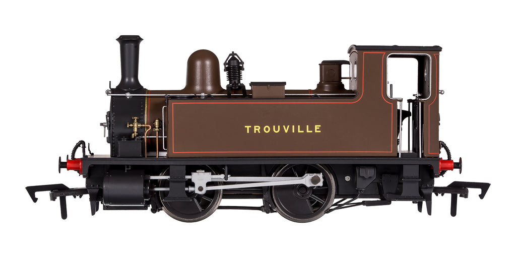 4S-018-014 OO Gauge B4 0-4-0T Trouville Brown 89