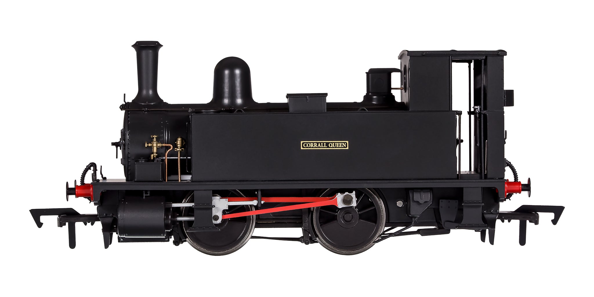 4S-018-016 OO Gauge B4 0-4-0T Black Corrall Queen 30096