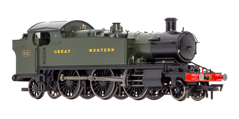 4S-041-009 OO Gauge Large Prairie 3131 GWR Green Great Western– Dapol