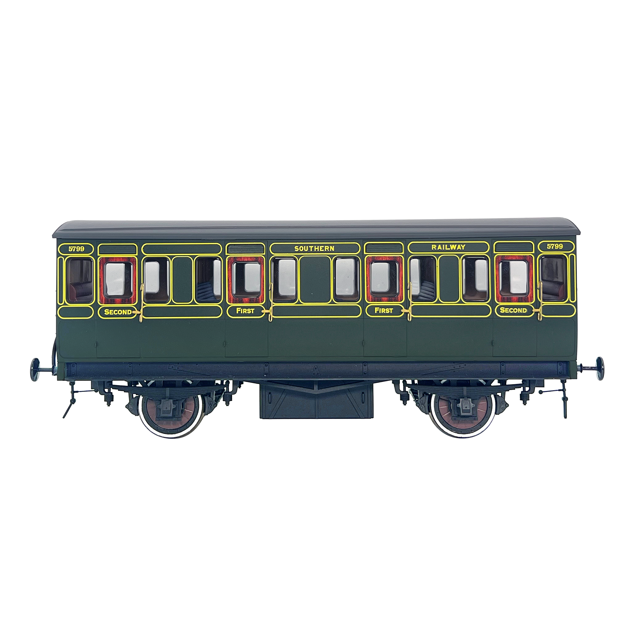 7P-020-851 O Gauge Stroudley 4 Wheel Elec Lit Composite Sthn Lnd Green 5799