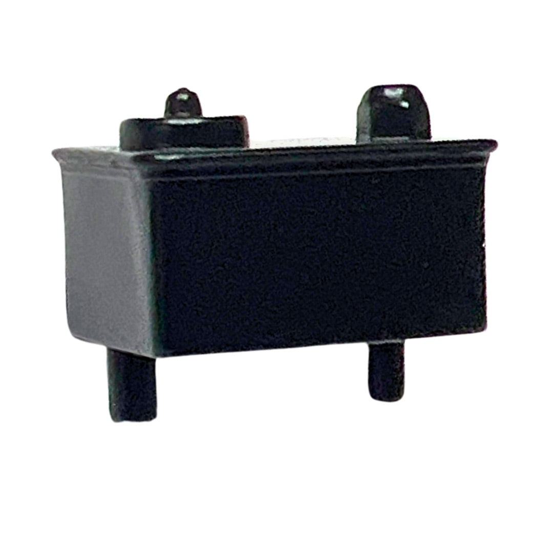 7S-018-SPFDK 0 gauge spares B4 Sandpot front driverside black - R