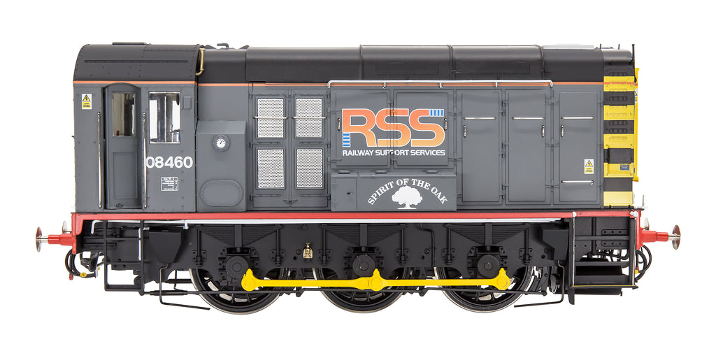 Class 08 Rss 7D-008-021 O Gauge Class 08 08460 RSS Spirit of the Oak– Dapol
