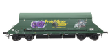 7F-026-006G O Gauge HIA Ftlnr Green Hvy Haul Limestone Hopper 369002 Graffiti