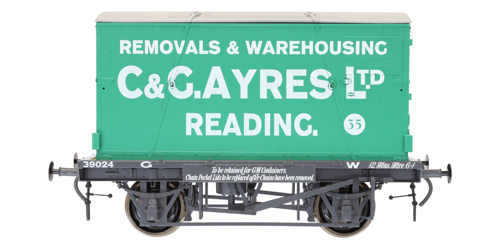 7F-037-012 O Gauge Conflat & Container C & G Ayres 35