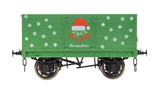 7F-073-026 O Gauge 7 Plank Bah Humbug Christmas Wagon