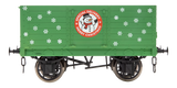 7F-073-028 O Gauge 7 Plank Snowman Merry Christmas Wagon