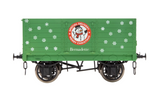 7F-073-028 O Gauge 7 Plank Snowman Merry Christmas Wagon