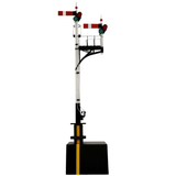 7L-001-005 O Gauge Semaphore Junction Signal GWR Rt hand with two arms, shorter post to Rt