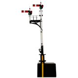 7L-001-006 O Gauge Semaphore Junction Signal GWR Lt hand with two arms, shorter post to Lt