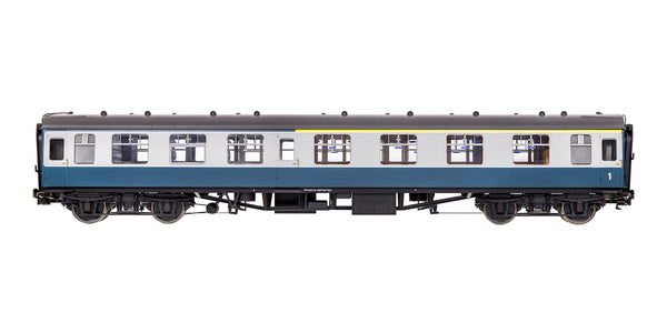 7P-001-802U O Gauge BR Mk1 Blue/Grey CK Unnumbered with Window Beading ...