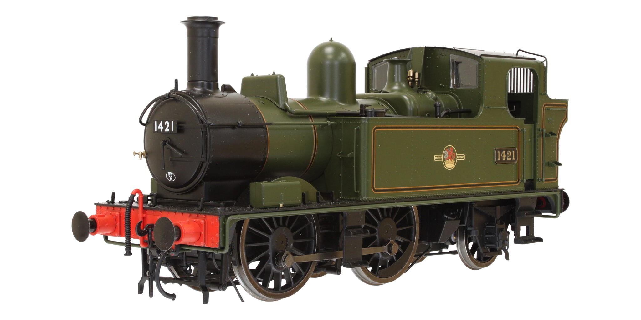 7S-006-027 O Gauge 14xx Class BR Lined Green Late Crest 1421