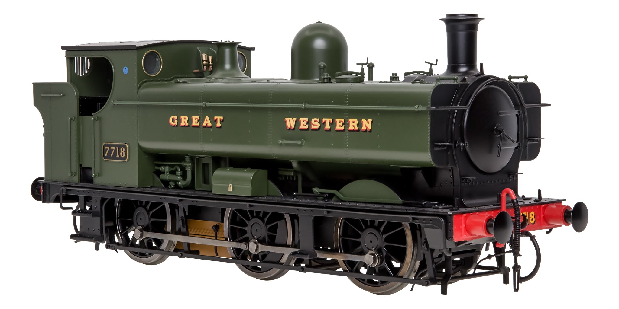 7S-007-013 O Gauge Class 57xx Pannier 'Great Western' Green 7718