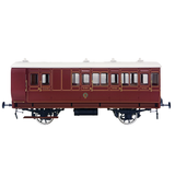 7P-020-581 O Gauge Stroudley 4 Wheel Gas Lit Brake 3rd Lined Brown 892