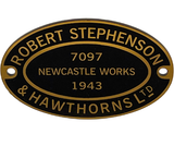 PLATE-RSH-7097T 7097 WD 75061 RSH Worksplate Third Size Replica