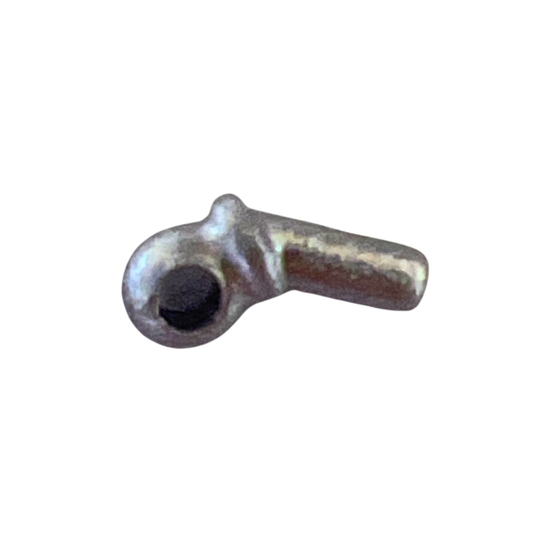 7S-018-HKSAS 0 gauge spares B4 Handrail knob short angle smokebox silver-R