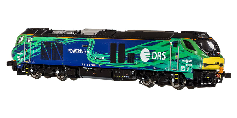 2D-022-016 N Gauge Class 68 Pride of the North 68006 New DRS/NTS