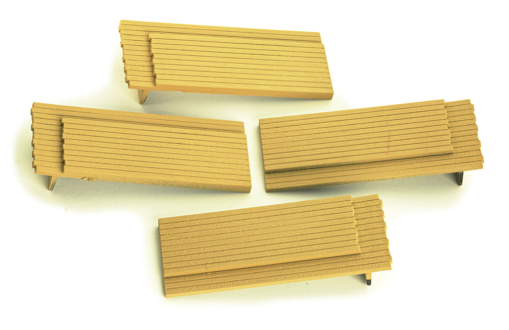 4A-000-012 OO Gauge Timber Loads For Dapol 10ft Wheelbase wagons (pack of 4)