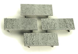 4A-000-013 OO Gauge Granite Loads For Dapol 10ft Wheelbase wagons (pack of 4)