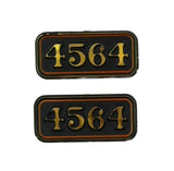 LHT-S-45-CSP4564 0 Gauge Spares 45xx - Cab Side Plates 4564 (Pairs)