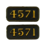 LHT-S-45-CSP4571 0 Gauge Spares 45xx - Cab Side Plates 4571 (Pairs)