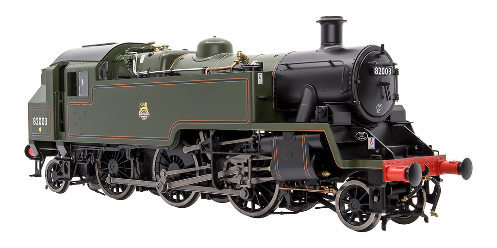 LHT-S-8206 O Gauge BR 3MT Lined Green Early Crest 82003– Dapol