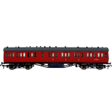 4P-010-052 OO Gauge 57ft Stanier Non-Corr Composite M16662 Unlined Carmine