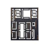 4C-000-003 OO Gauge Station Doors - Grey