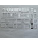 7D-009-CGS 0 Gauge Class 121/122 Spares - Complete side Glazing Set -R