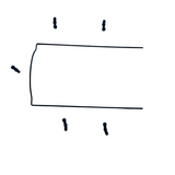 4S-041-HNDRLST 00 gauge spares 61xx prairie - handrails and stand offs- R