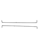 4S-517-FPK 00 Gauge 517 Spares - Footplate Piping Black (Pairs L&R)