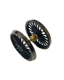 4S-028-NGLWB 00 Gauge Spares D1 Class - Black Non Gear Driving Wheel -R