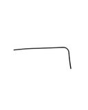 LHT-S-8201-SBHRK 0 Gauge Spares 3MT - Smoke Box Handrail Left, Black