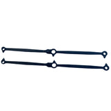 LHT-S-8201-CUPRF 0 gauge spares 3MT- coupling rod pair fluted - R