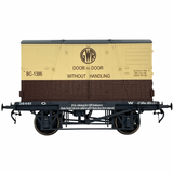 7F-037-018 O Gauge Conflat & Container GWR BC-1386 3 Door