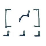 4S-001-TDSRBG 00 Gauge Spares GWR Manor - Tender Detail Set Rear BR Green- R