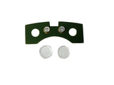 4S-517-CILG 00 Gauge 517 Spares - Cab Interior Late Green & 2 Glass For Back of Cab