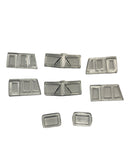 2D-087-GLZ N Gauge Spares Class 87 - Glazing Set One Loco