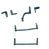 4S-001-TDSRWG 00 Gauge Spares GWR Manor - Tender Detail Set Rear GW green- R